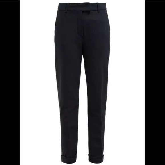 MaxMara Studio Pants Knitted Navy Sz 12 Tapered - Picture 6 of 8